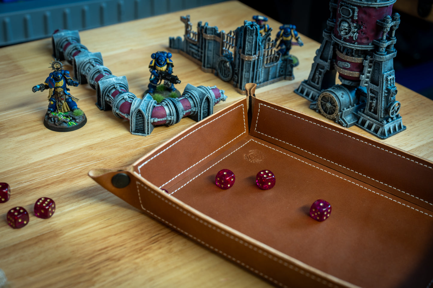 Folding Dice Tray